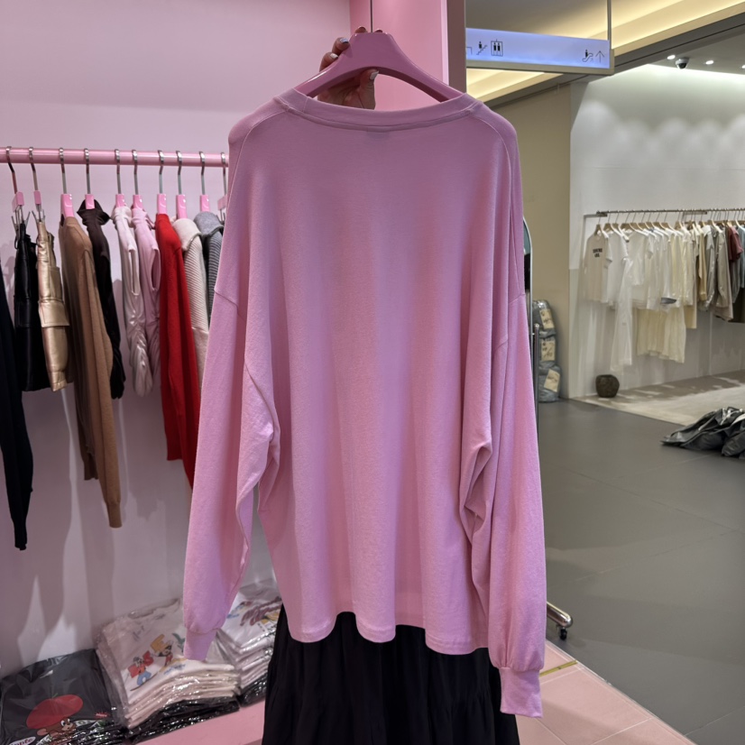 LOVE PINK韓國直郵女士新品職業人氣真品休閑熱賣推薦長袖T恤LOVE PINK長袖T恤