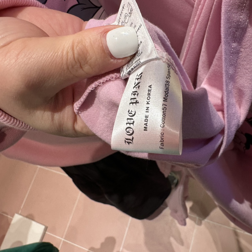 LOVE PINK韓國直郵女士新品職業人氣真品休閑熱賣推薦長袖T恤LOVE PINK長袖T恤