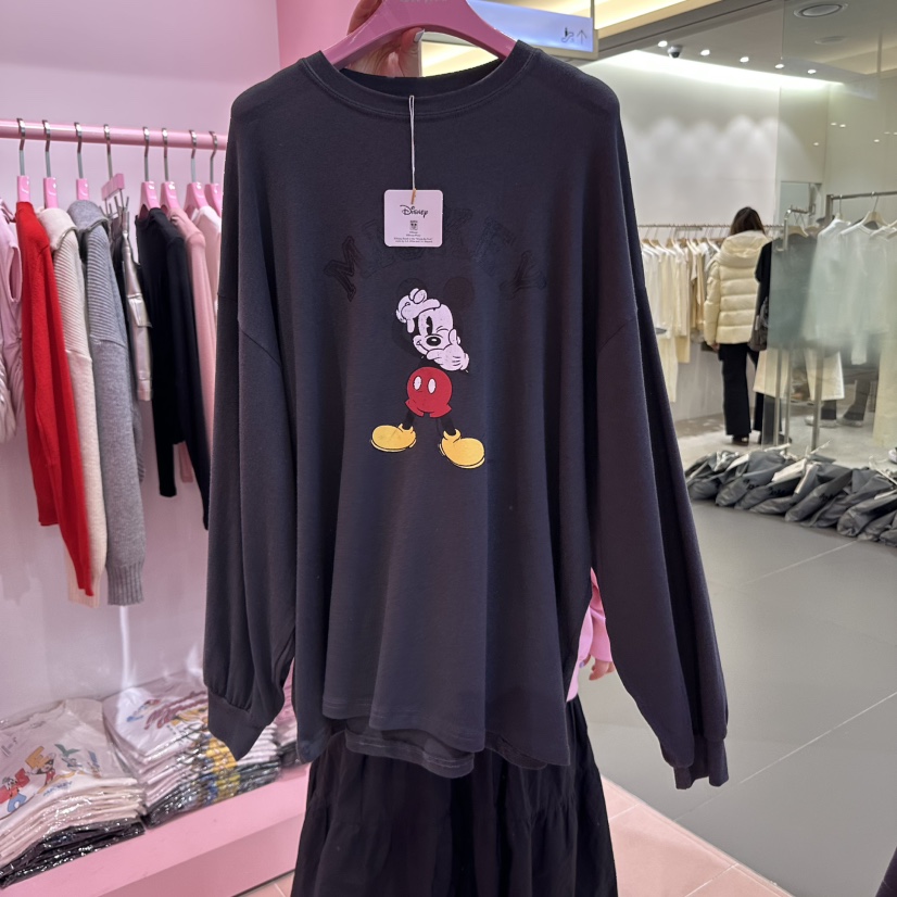 LOVE PINK韓國直郵女士新品職業人氣真品休閑熱賣推薦長袖T恤LOVE PINK長袖T恤圖色3
