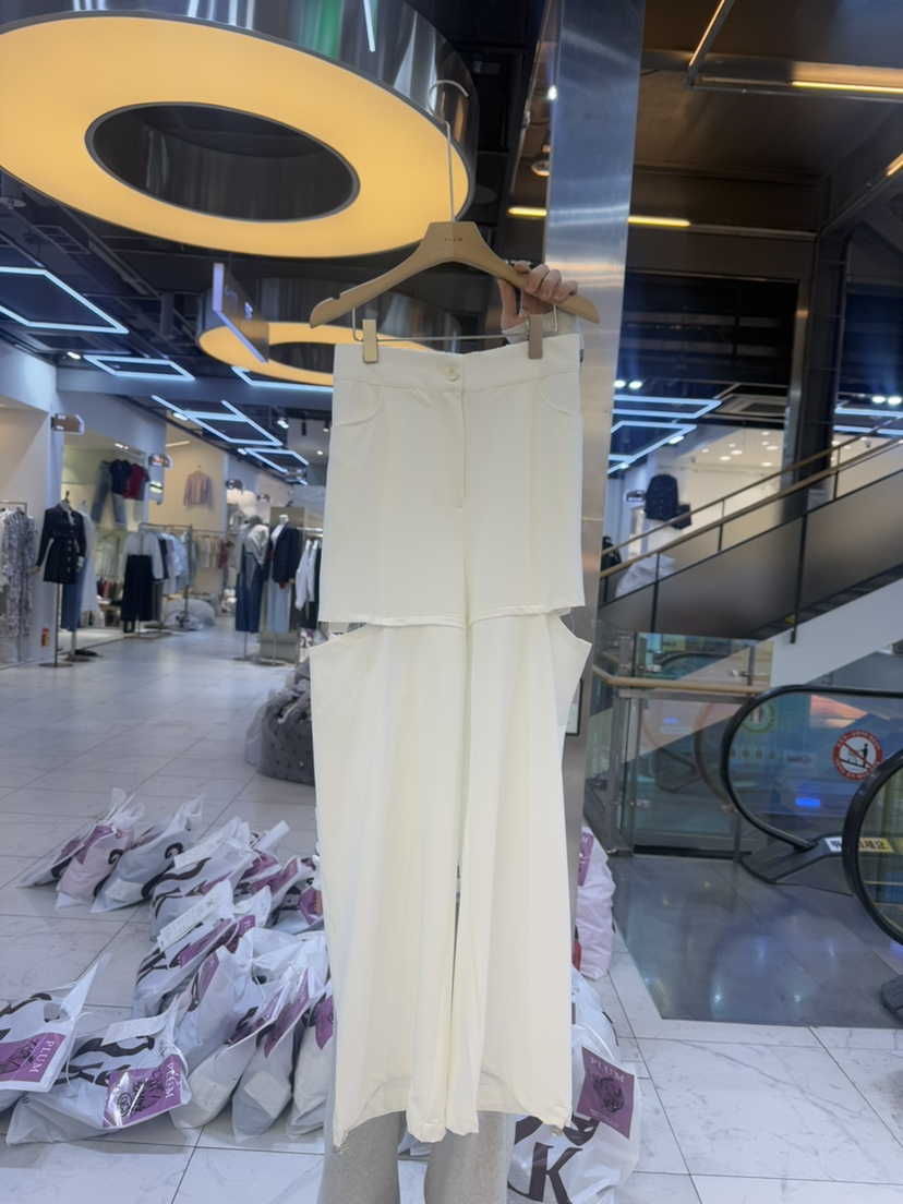 PLUM-q東大門直郵女士新品真品職業熱賣25春夏時尚人氣休閑褲PLUM休閑褲