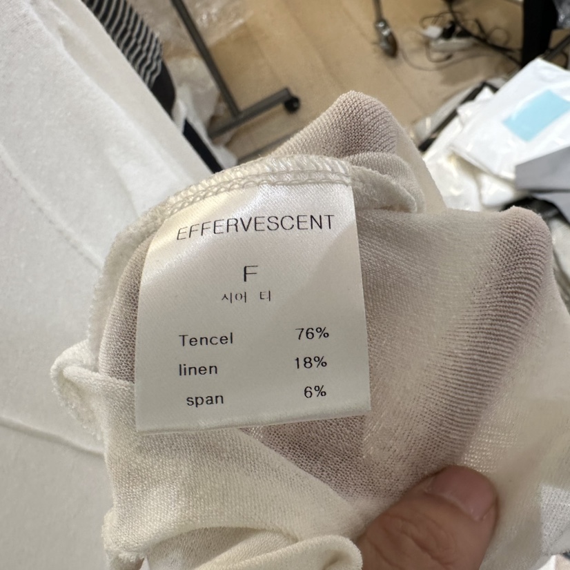 EFFERVESCENT韓國代購女裝新款真品職業休閑人氣推薦熱賣T恤evc/effervescentT恤