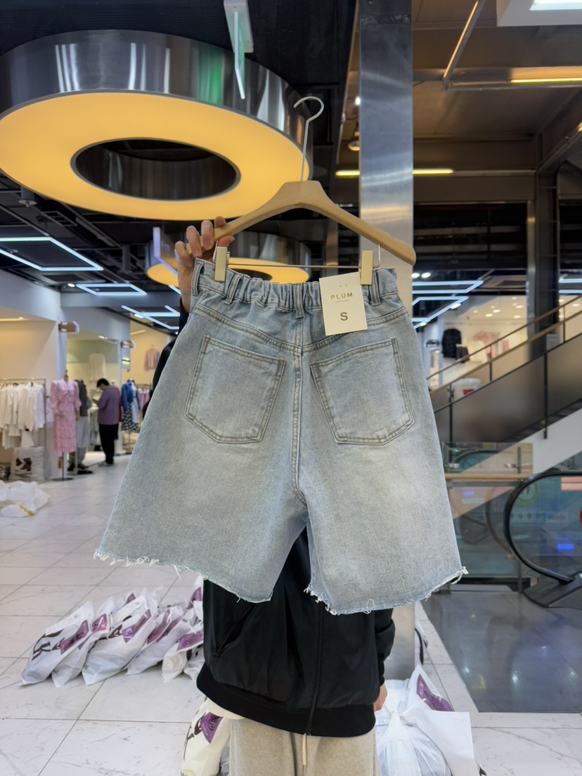 PLUM-q東大門直郵女士新品職業熱賣時尚推薦休閑25春夏短褲PLUM短褲