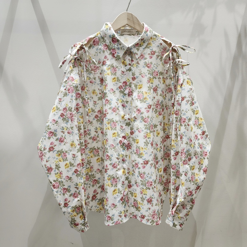 LA BLOOM韓國代購女士新品推薦休閑真品熱賣人氣襯衫蕾絲衫La Bloom襯衫/蕾絲衫