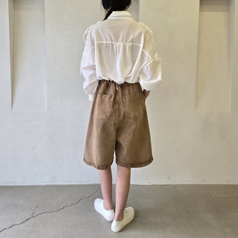 LA BLOOM韓國代購女裝新品推薦25春夏人氣熱賣休閑時尚短褲La Bloom短褲
