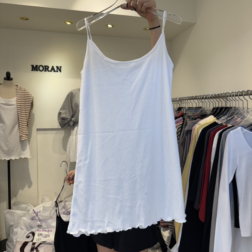 MORAN韓國代購女士新品真品25春夏休閑人氣推薦熱賣吊帶背心MORAN/MOSCO吊帶/背心