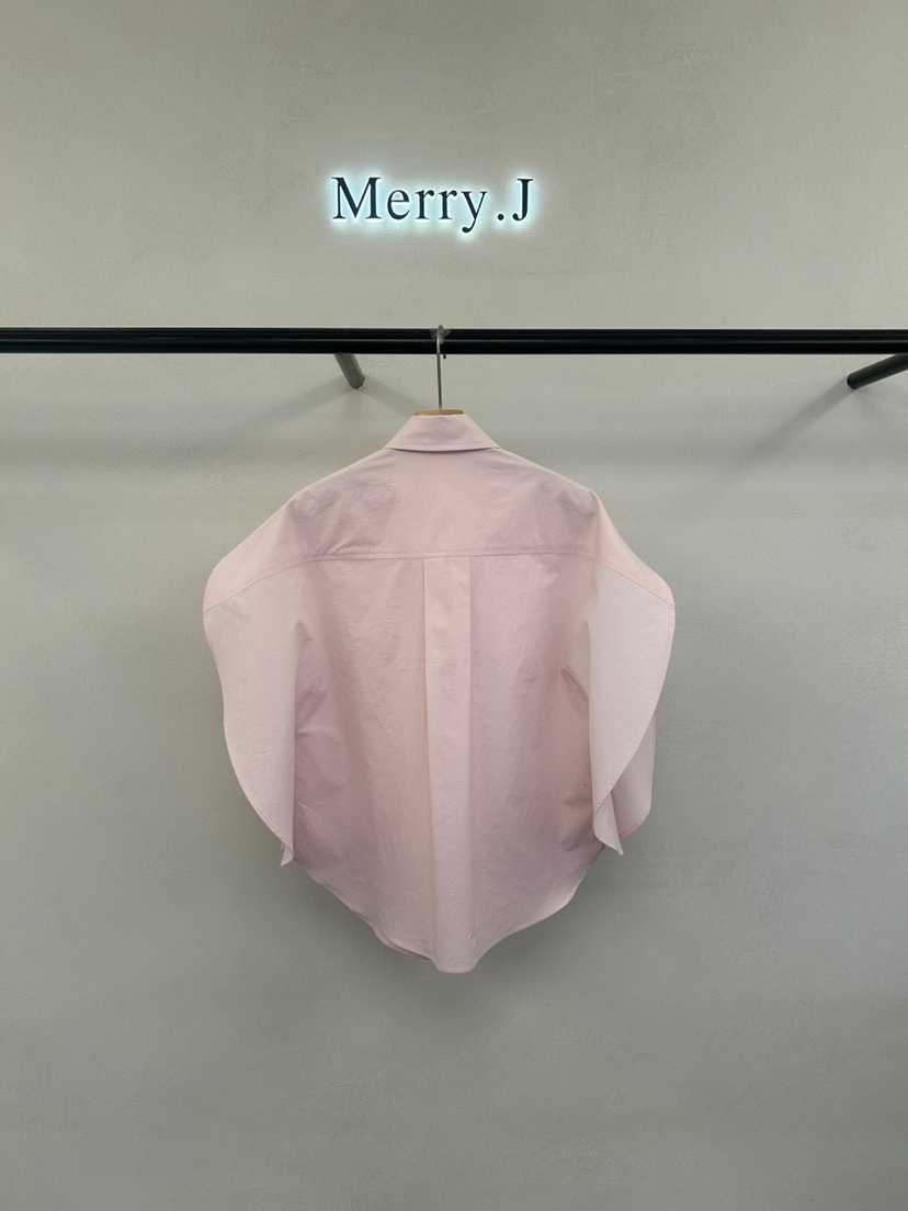 MERRY-J東大門代購女裝新款人氣休閑推薦25春夏襯衫蕾絲衫MERRY-J襯衫/蕾絲衫