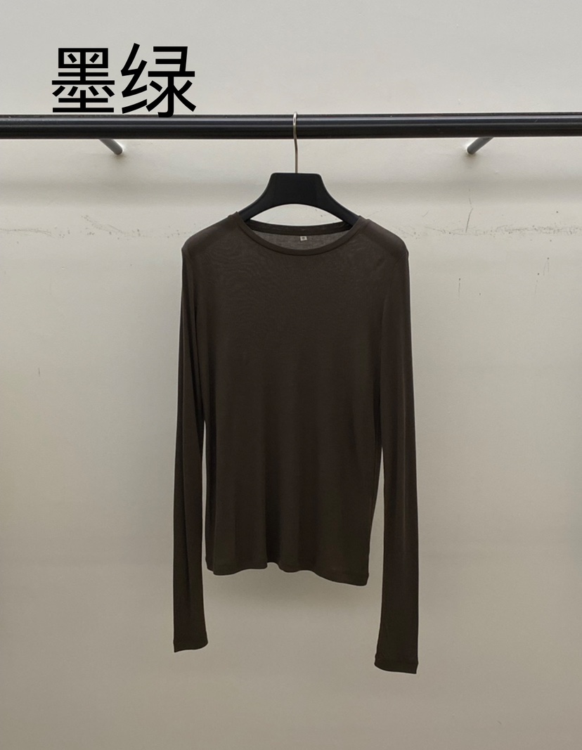 ID東大門代購女裝新品休閑推薦25春夏時尚熱賣真品人氣長袖T恤ID長袖T恤圖色4