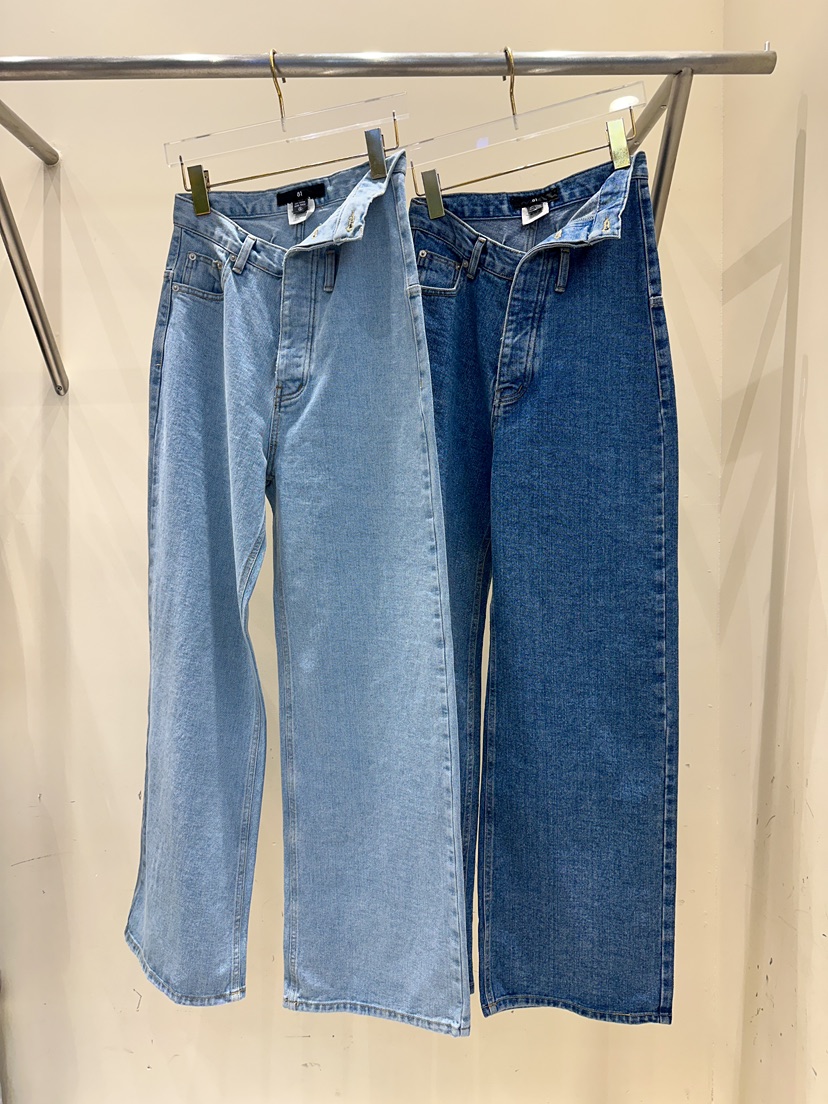 81 MARKET-L東大門代購女士新款休閑推薦人氣時尚真品牛仔褲81 MARKET-L牛仔褲
