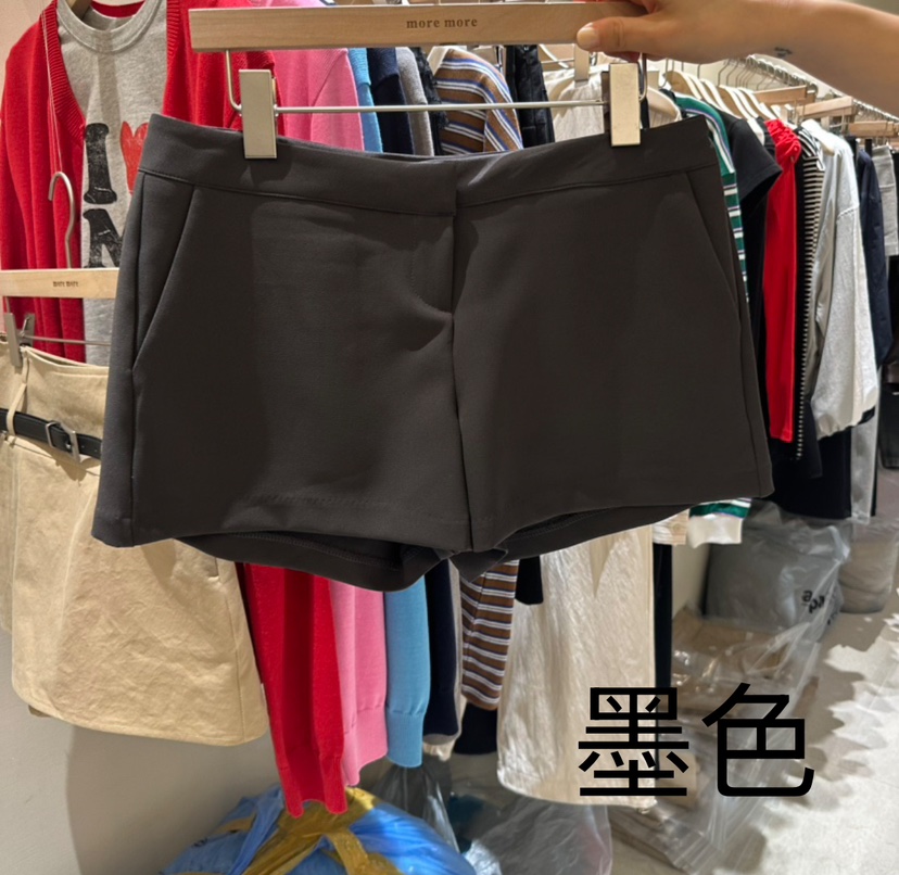 MOREMORE東大門實拍女士新款熱賣推薦時尚休閑人氣25春夏短褲more more短褲圖色2