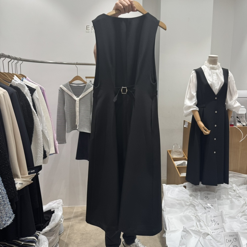ENVY東大門代購女裝新品人氣時尚休閑職業推薦25春夏連衣裙ENVY連衣裙