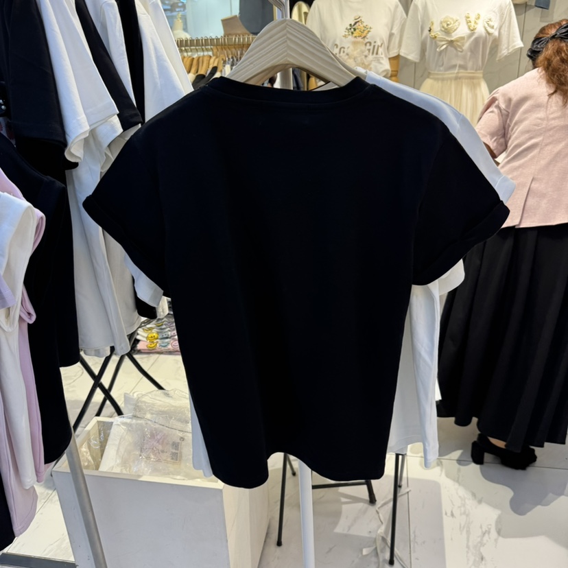 COCO HOLIC東大門代購女士新品熱賣時尚人氣休閑25春夏T恤COCO HOLICT恤
