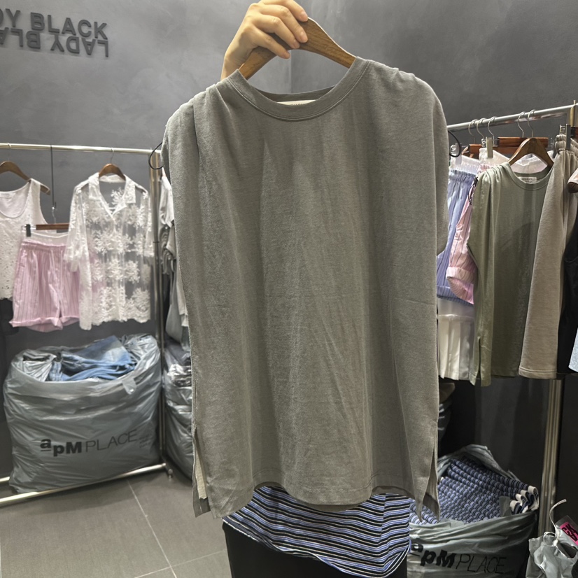 LADYBLACK韓國直郵女裝新品25春夏真品職業熱賣時尚休閑T恤LADYBLACKT恤