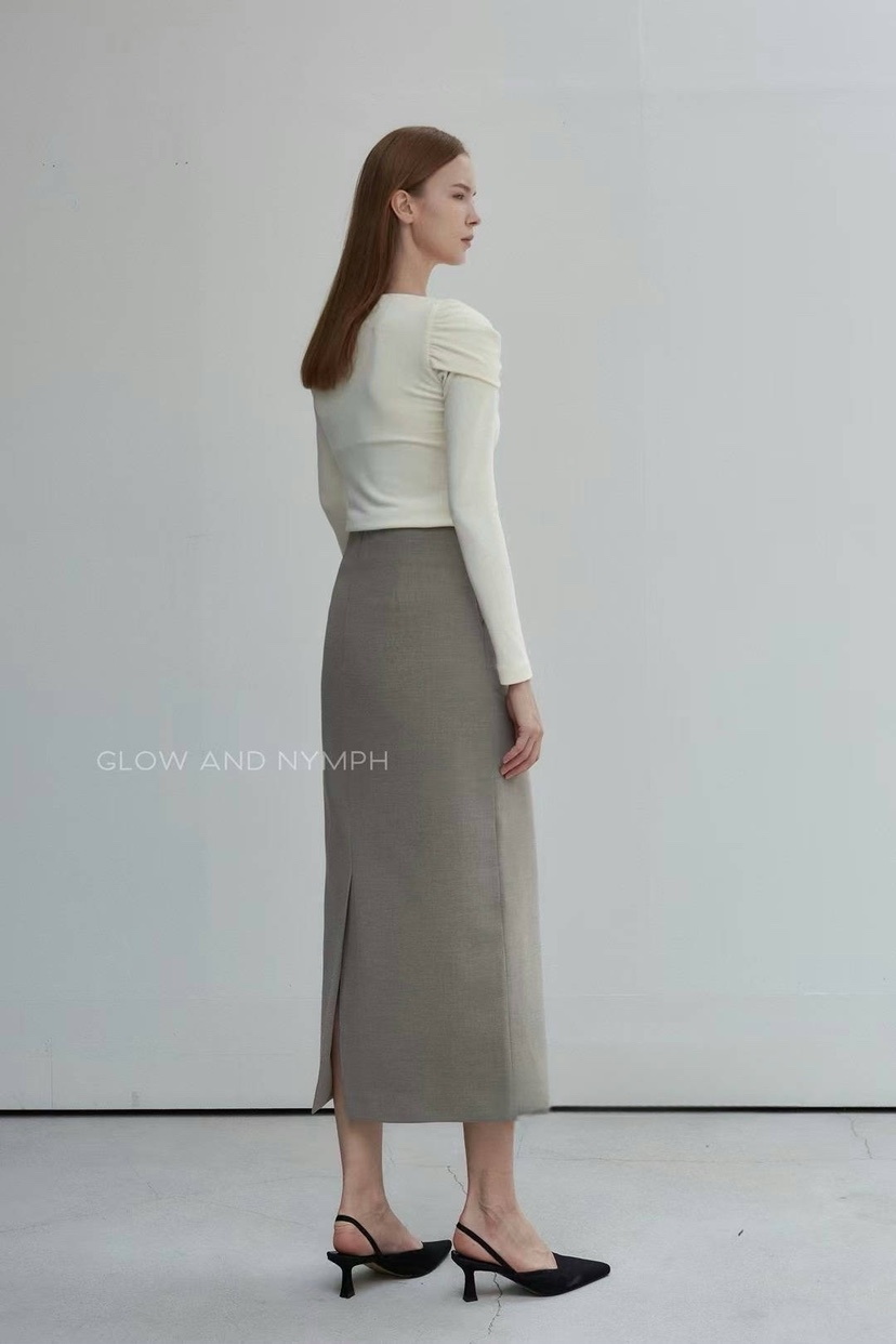 GLOW AND NYMPH韓國直郵女士新款25春夏推薦人氣真品長袖T恤GLOW AND NYMPH長袖T恤
