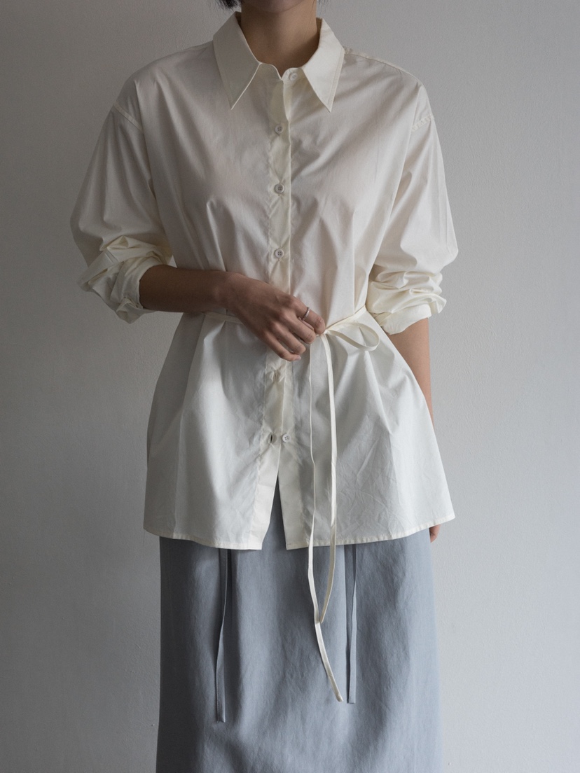 MUSHROOM EFFECT東大門直郵女裝新品25春夏時尚襯衫蕾絲衫MUSHROOM EFFECT襯衫/蕾絲衫