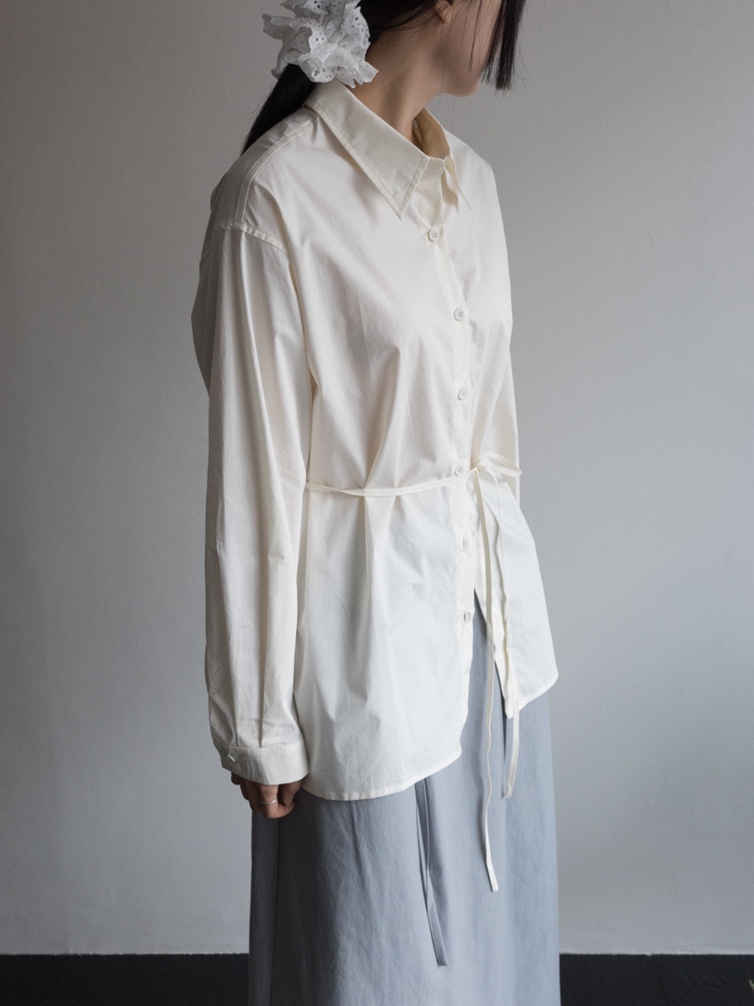 MUSHROOM EFFECT東大門直郵女裝新品25春夏時尚襯衫蕾絲衫MUSHROOM EFFECT襯衫/蕾絲衫