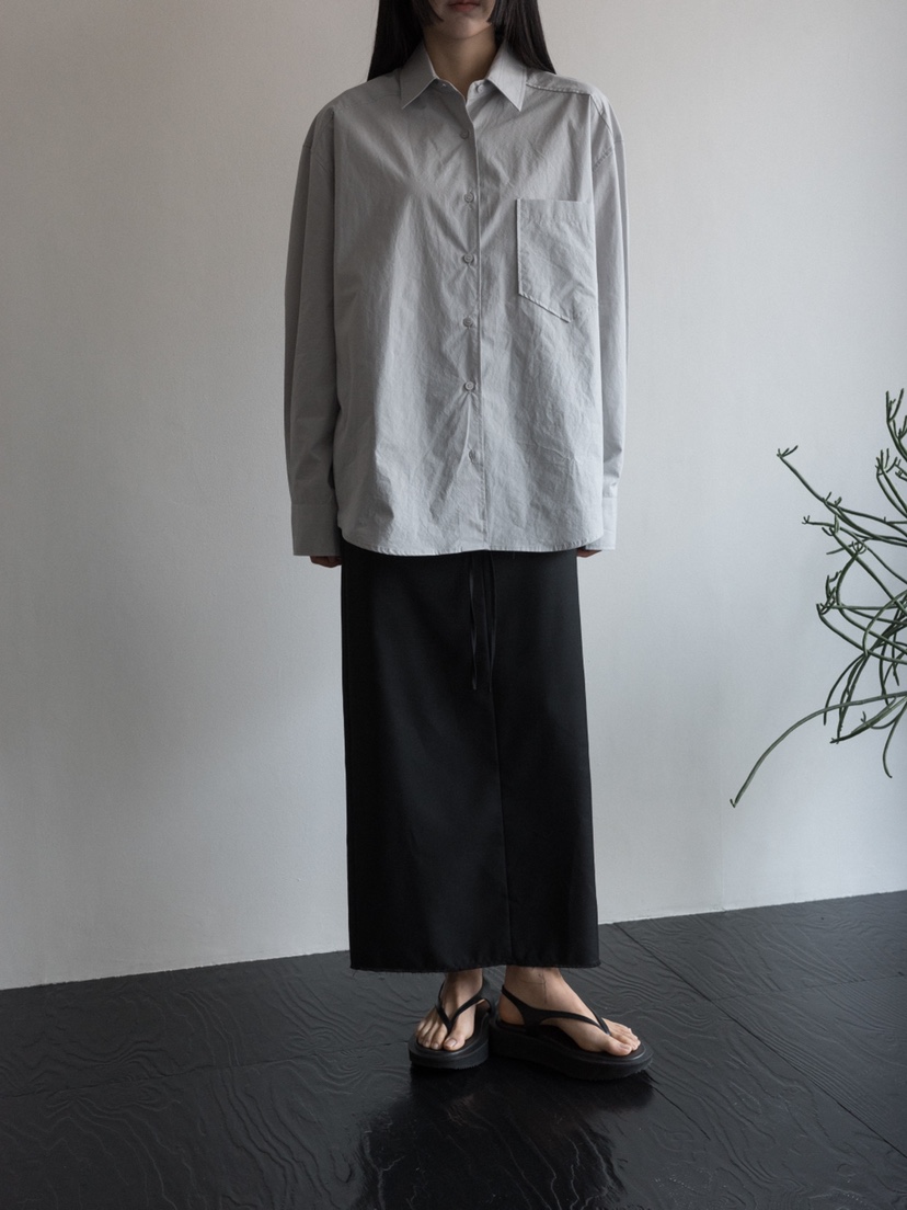 MUSHROOM EFFECT東大門實拍女士新品25春夏推薦襯衫蕾絲衫MUSHROOM EFFECT襯衫/蕾絲衫