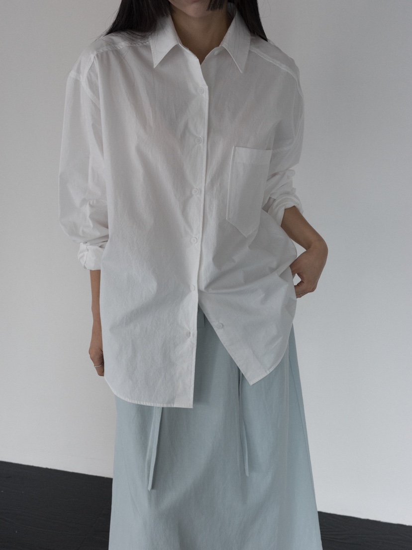 MUSHROOM EFFECT東大門實拍女士新品25春夏推薦襯衫蕾絲衫MUSHROOM EFFECT襯衫/蕾絲衫