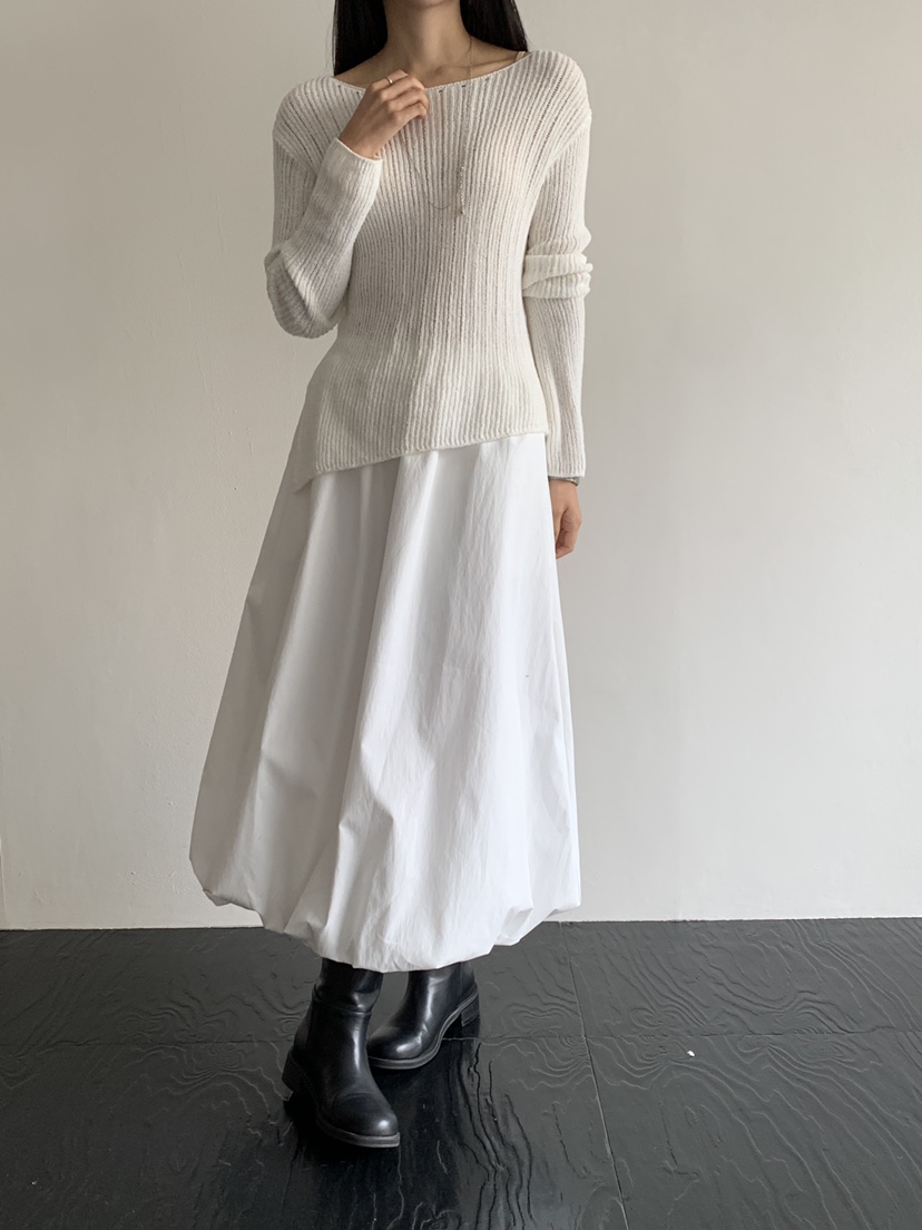 MUSHROOM EFFECT東大門實拍女士新款休閑熱賣真品人氣長裙MUSHROOM EFFECT長裙