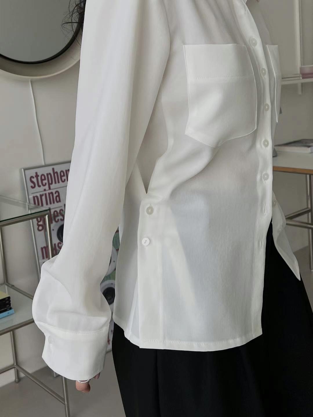 RUNWAY韓國㊣直郵東大門代購女裝新品職業時尚25春夏襯衫蕾絲衫RUNWAY-OT襯衫/蕾絲衫