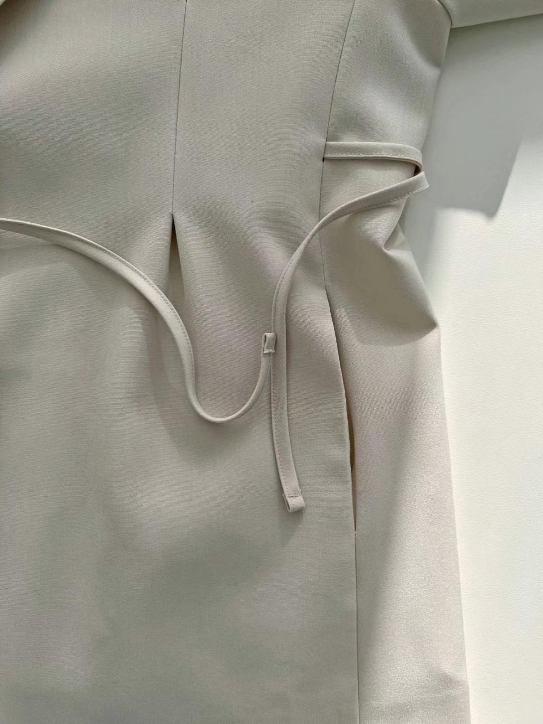 RUNWAY直郵韓國代購㊣女裝新品25春夏人氣職業推薦夾克含腰繩RUNWAY-OT夾克