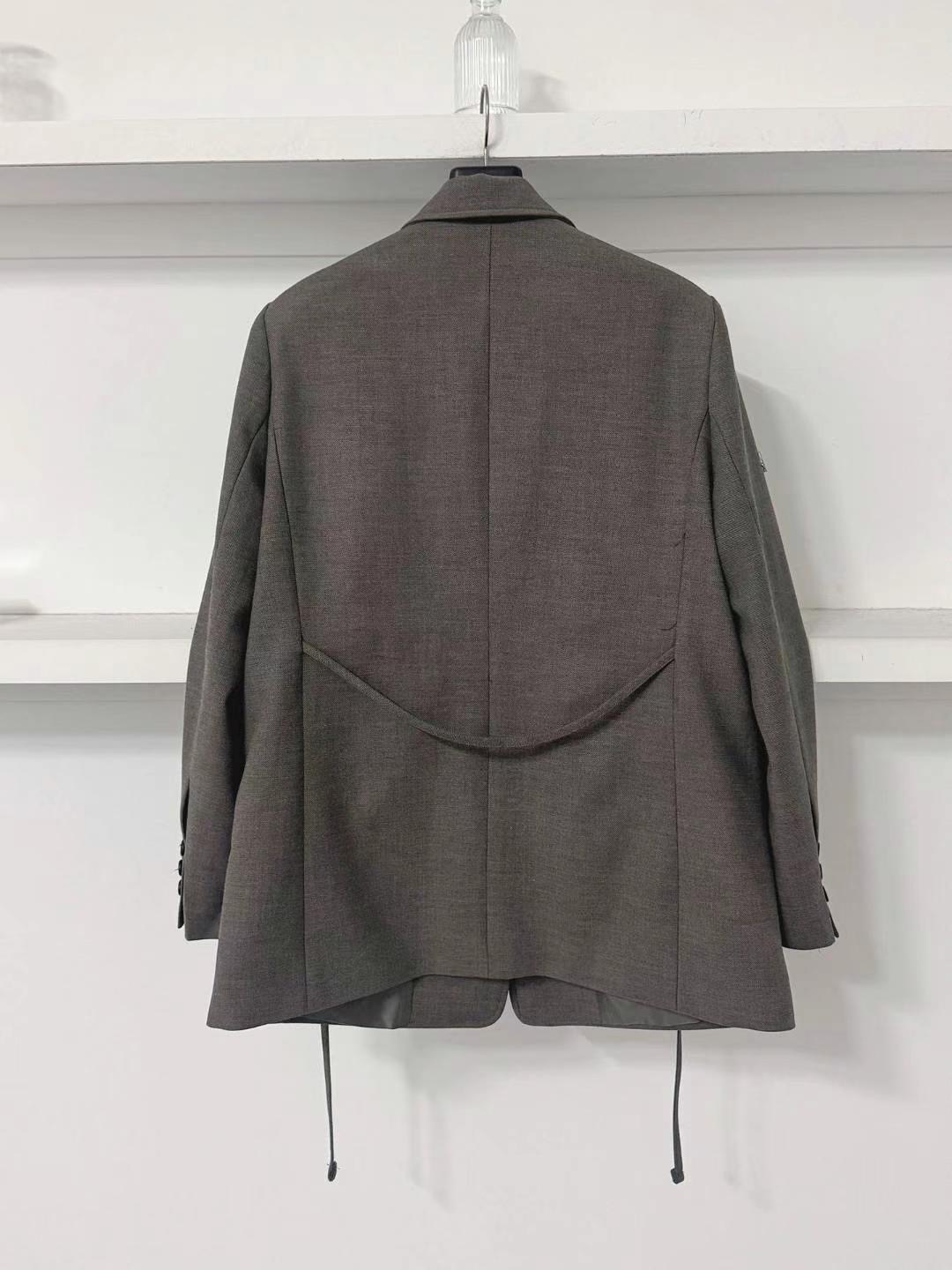 RUNWAY韓國直郵㊣東大門實拍女裝新品25春夏職業夾克套裝腰帶RUNWAY-OT夾克