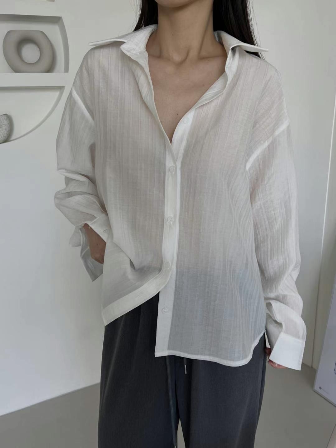 RUNWAY韓國直郵㊣東大門實拍女裝新款休閑職業推薦襯衫蕾絲衫RUNWAY-OT襯衫/蕾絲衫