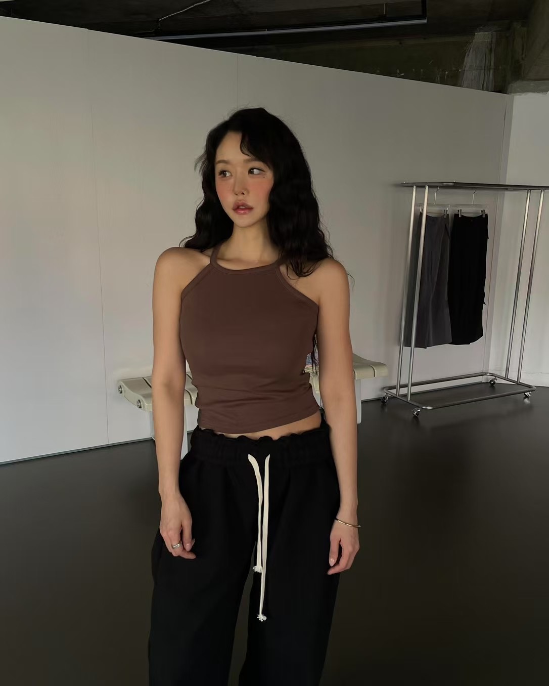 JAD直郵韓國代購㊣女裝新品人氣推薦25春夏熱賣休閑吊帶背心A.SOLE吊帶/背心