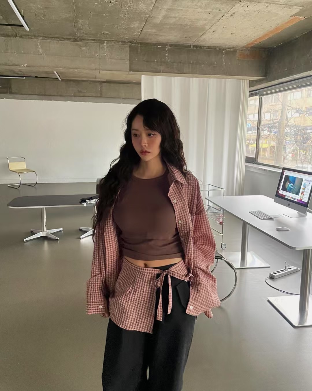 JAD韓國㊣直郵東大門代購女裝新品推薦休閑熱賣職業時尚套裝A.SOLE套裝