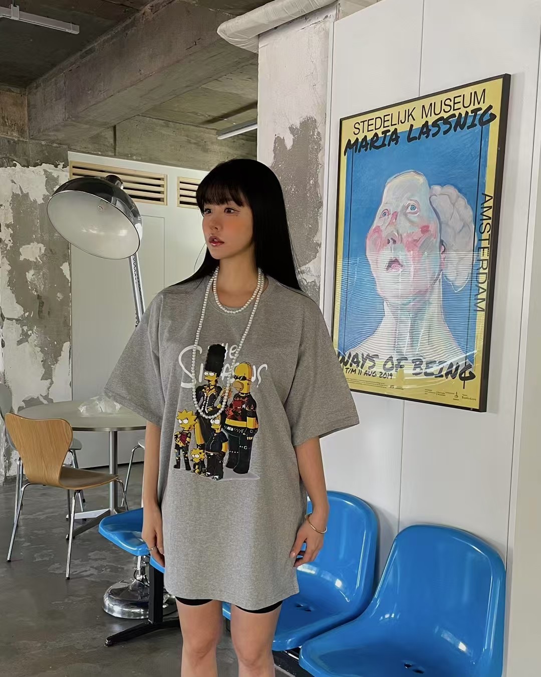 JAD韓國直郵㊣女裝新款推薦25春夏時尚職業休閑人氣熱賣T恤A.SOLET恤