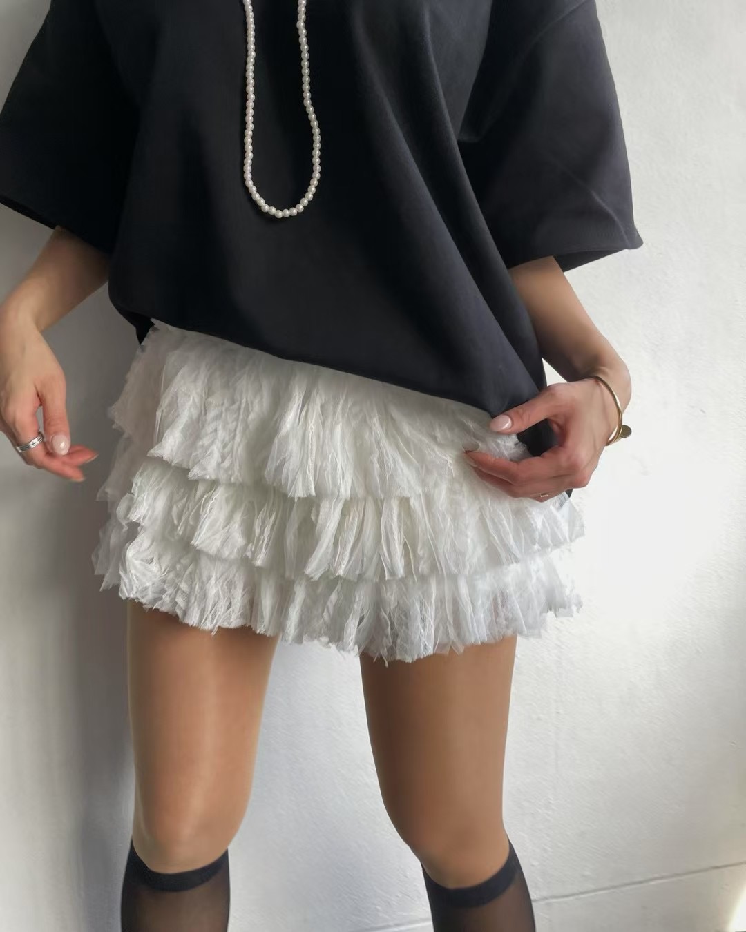 JAD韓國㊣直郵東大門代購女裝新款休閑25春夏人氣時尚推薦裙褲A.SOLE裙褲