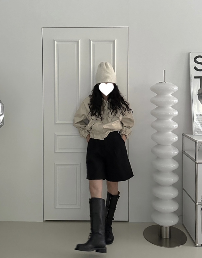 BONHEUR韓國㊣直郵東大門代購女裝新品時尚推薦人氣夾克皮革BONHEUR-2件起夾克