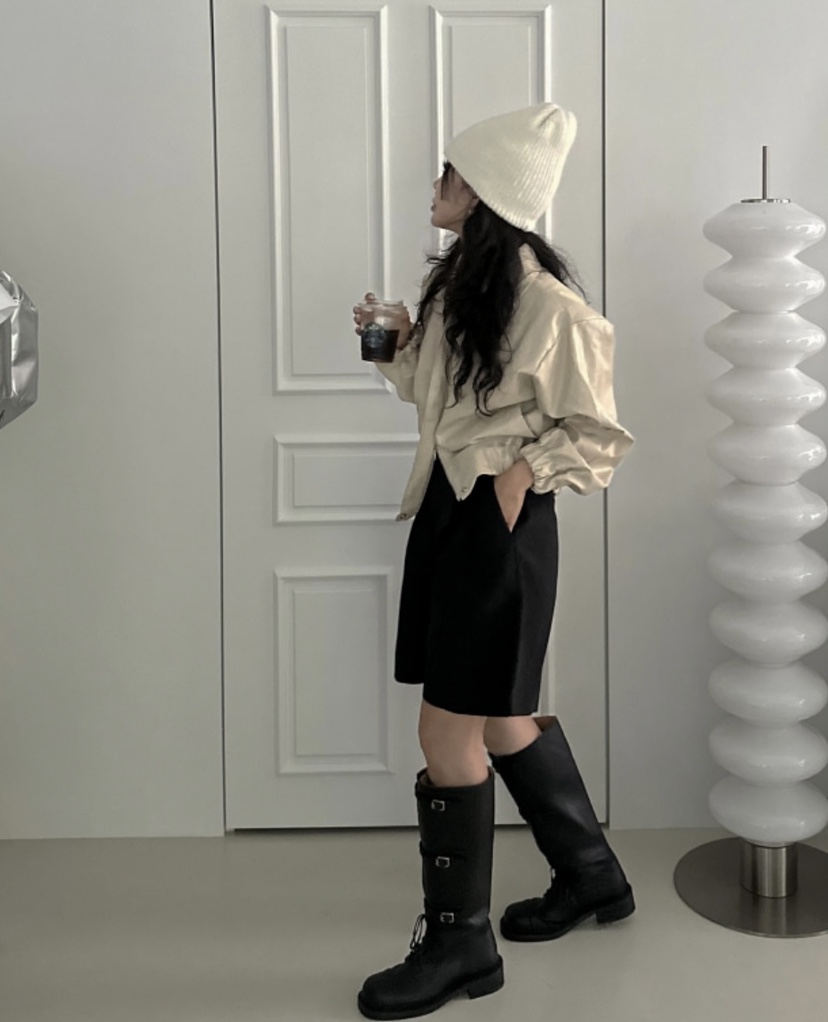 BONHEUR韓國㊣直郵東大門代購女裝新品時尚推薦人氣夾克皮革BONHEUR-2件起夾克