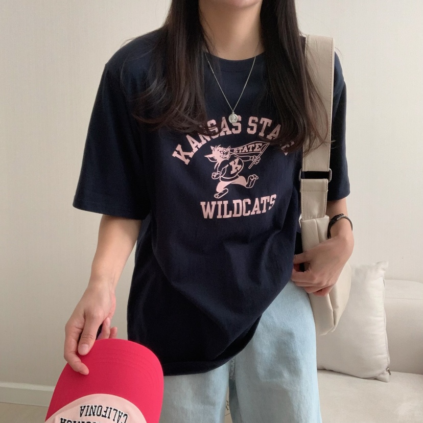 HELLO JINI韓國直郵㊣東大門實拍女裝新品職業休閑熱賣T恤HELLO JINIT恤