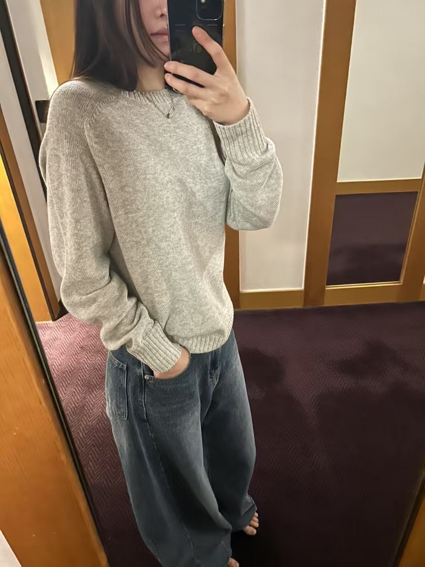 TAF直郵韓國代購㊣女裝新款推薦熱賣休閑時尚職業25春夏針織衫TAF針織衫
