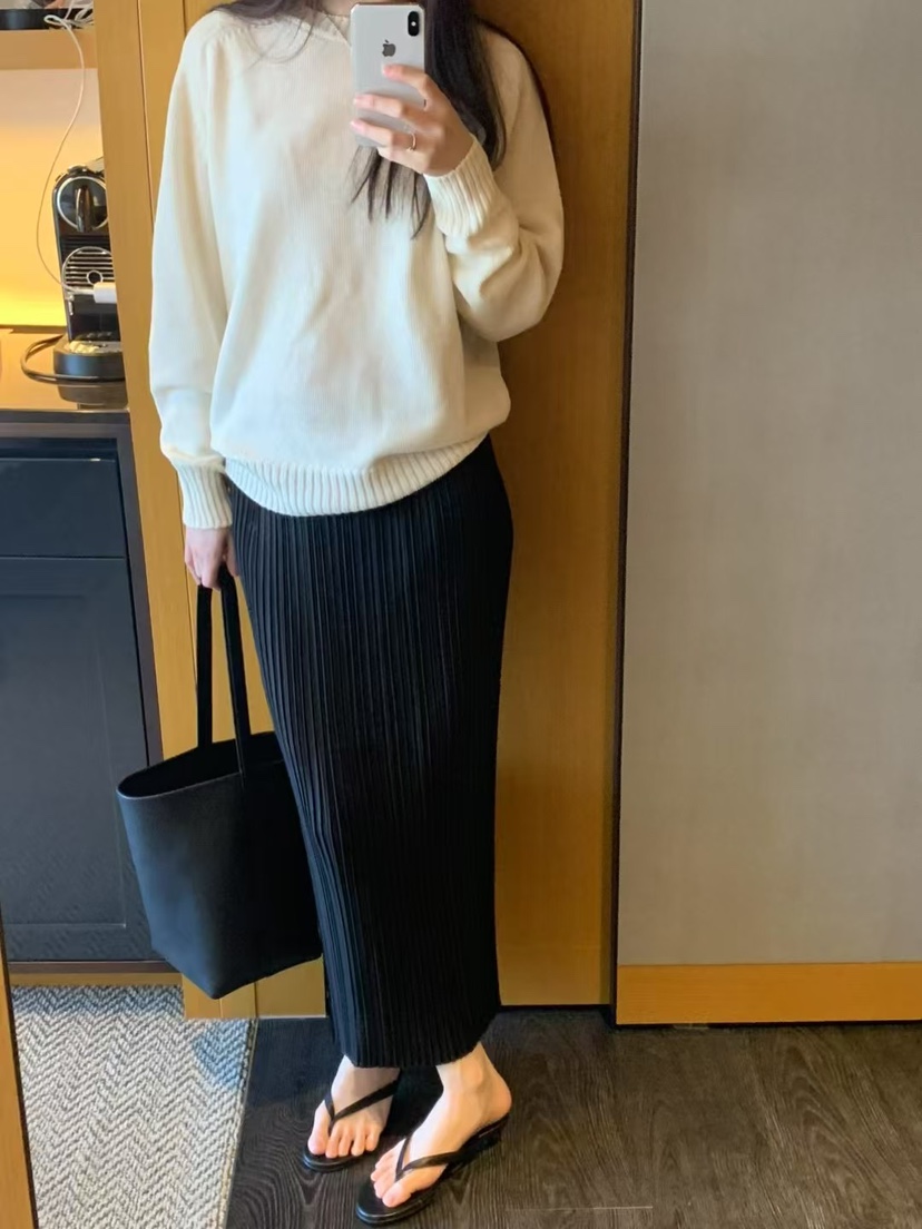 TAF直郵韓國代購㊣女裝新款推薦熱賣休閑時尚職業25春夏針織衫TAF針織衫