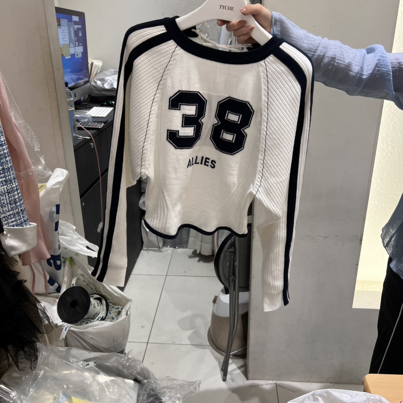 TYCHE韓國直郵㊣東大門實拍女裝新品熱賣人氣職業休閑針織衫TYCHE針織衫