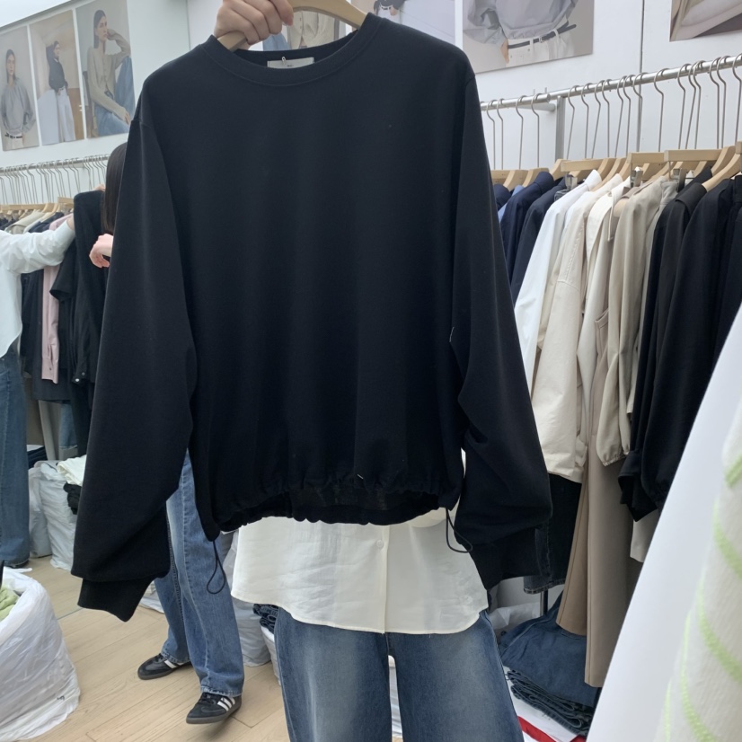 MOI-A韓國㊣直郵東大門代購女裝新品推薦職業人氣時尚衛衣MOI-A衛衣圖色2