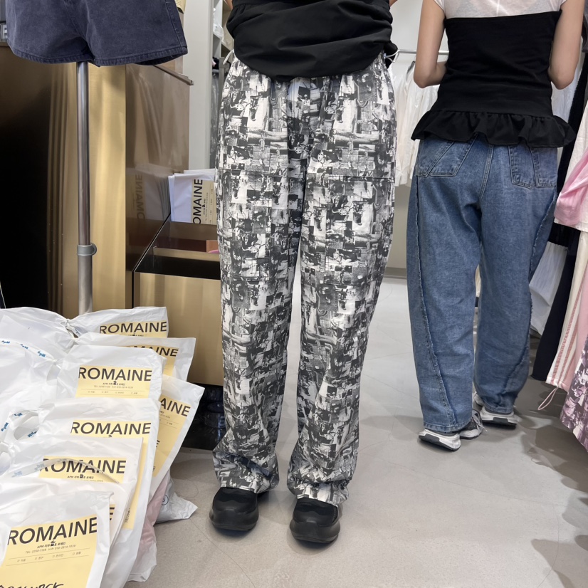 ROMAINE韓國直郵㊣東大門實拍女裝新款熱賣休閑職業推薦休閑褲ROMAINE休閑褲圖色2