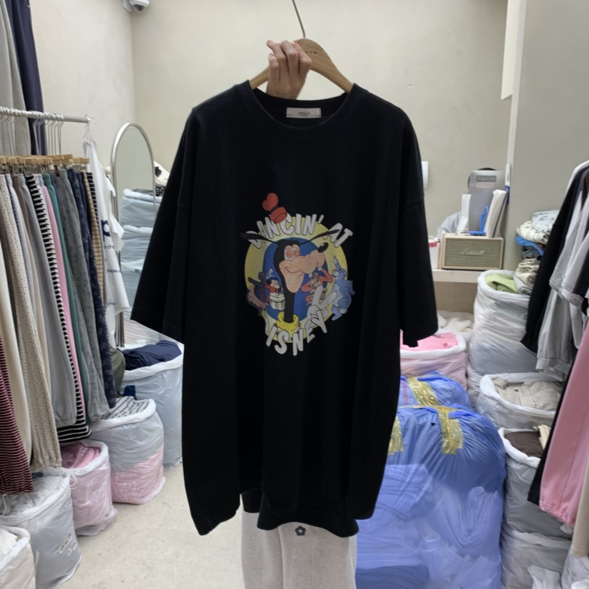 BREEZE韓國㊣直郵東大門代購女裝新品職業25春夏人氣推薦T恤BREEZET恤圖色3