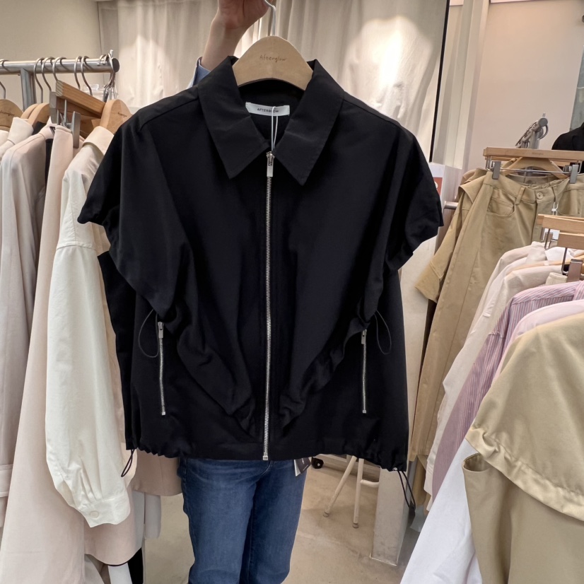 AFTERGLOW直郵韓國代購㊣女裝新品人氣休閑25春夏熱賣時尚馬甲AFTERGLOW馬甲圖色2