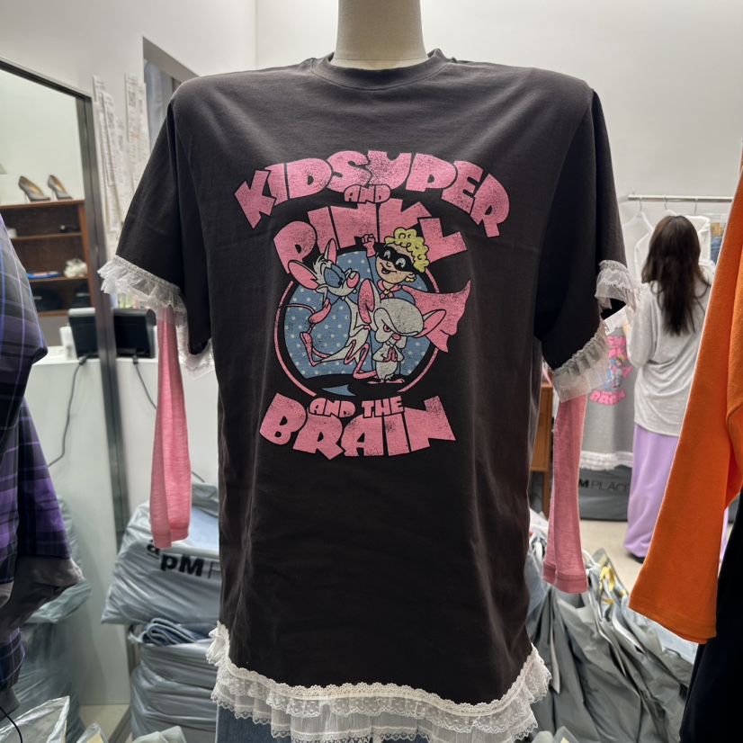 INTHEEND直郵韓國代購㊣女裝新款時尚25春夏休閑職業人氣T恤INTHEENDT恤圖色3