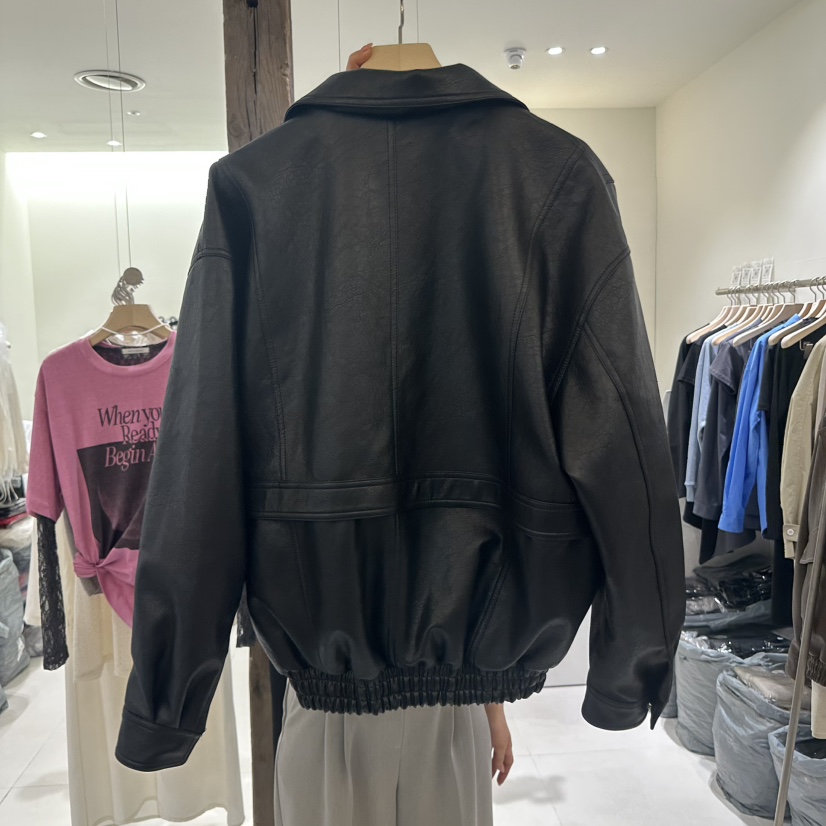AVECNOUS韓國㊣直郵東大門代購女裝新款25春夏熱賣休閑夾克AVECNOUS夾克