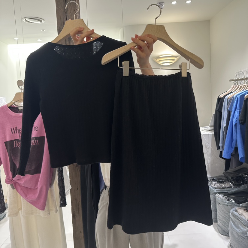 AVECNOUS韓國㊣直郵東大門代購女裝新品時尚推薦休閑職業套裝AVECNOUS套裝