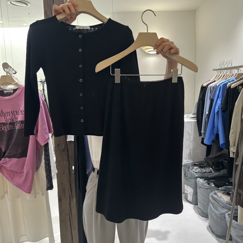 AVECNOUS韓國㊣直郵東大門代購女裝新品時尚推薦休閑職業套裝AVECNOUS套裝圖色2