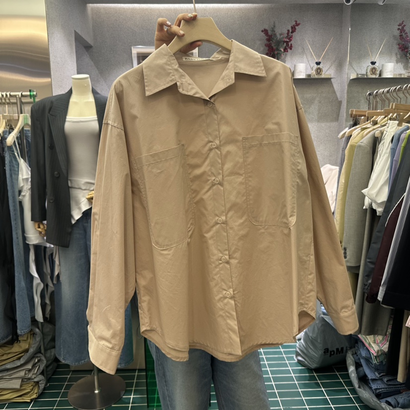 BABYTOUCH韓國㊣直郵東大門代購女裝新品職業休閑襯衫蕾絲衫BABYTOUCH襯衫/蕾絲衫圖色2