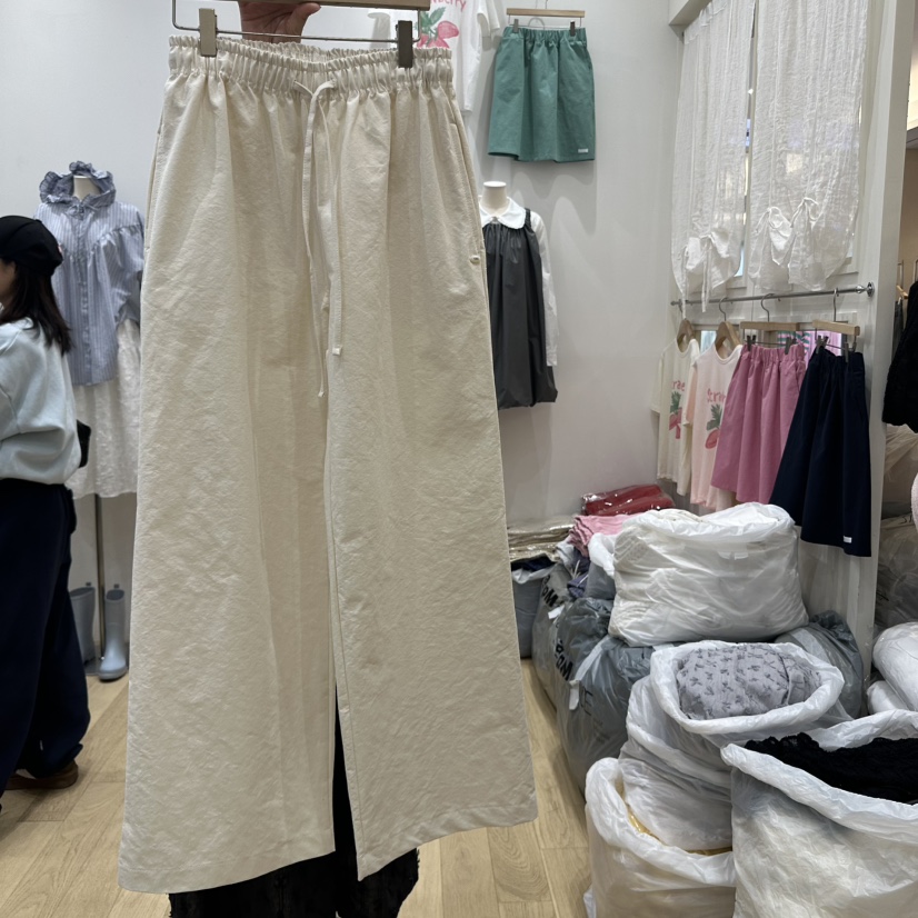 FURE韓國直郵㊣女裝新品職業人氣休閑推薦25春夏時尚休閑褲FURE休閑褲圖色3