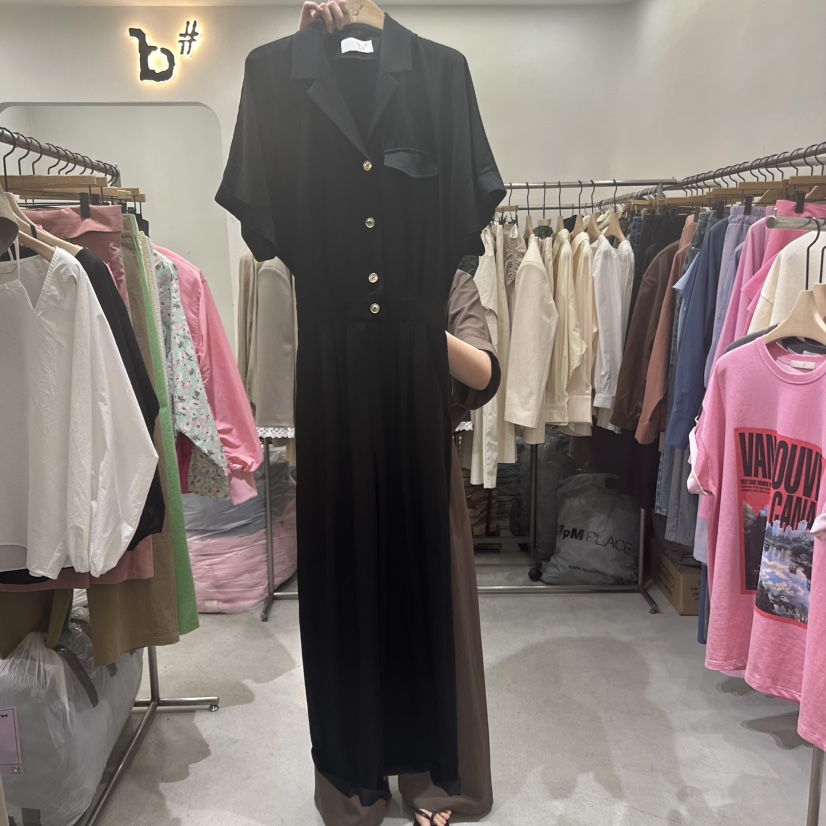 BISHOP韓國直郵㊣東大門實拍女裝新款職業人氣25春夏連體褲b#/BISHOP連體褲圖色3
