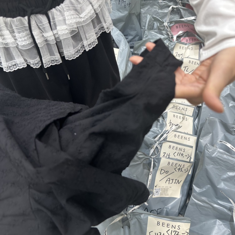 BEENS韓國直郵㊣女裝新品熱賣時尚職業休閑人氣25春夏推薦短裙BEENS短裙