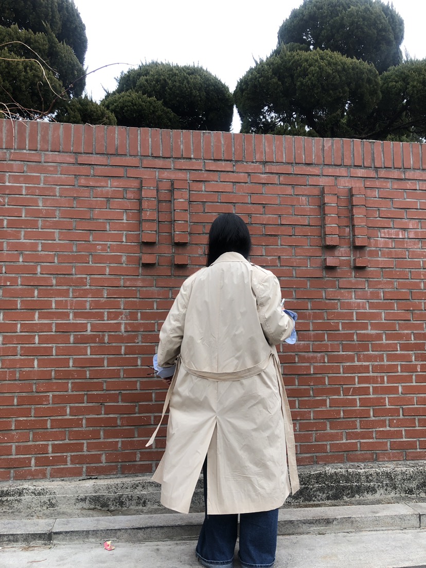 PAIRING韓國代購女士新款真品熱賣休閑時尚25春夏長款風衣含腰帶PAIRING長款風衣