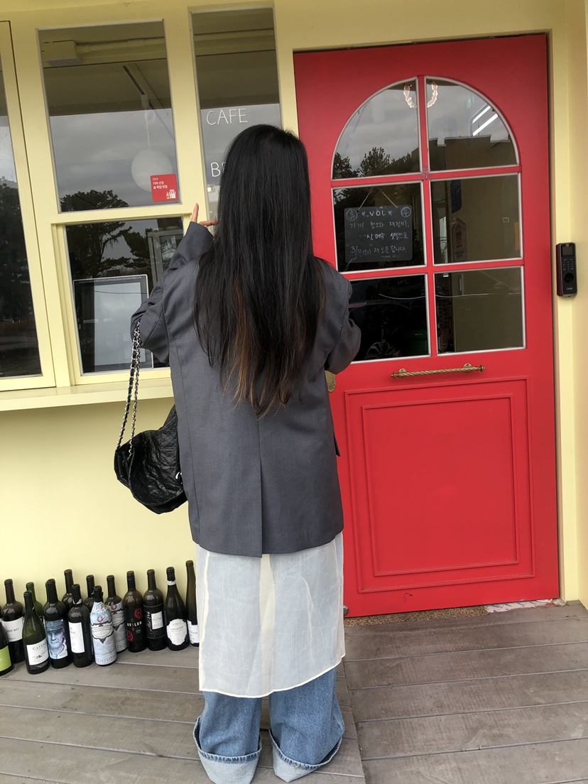 PAIRING韓國代購女裝新款人氣推薦25春夏休閑時尚職業真品夾克PAIRING夾克